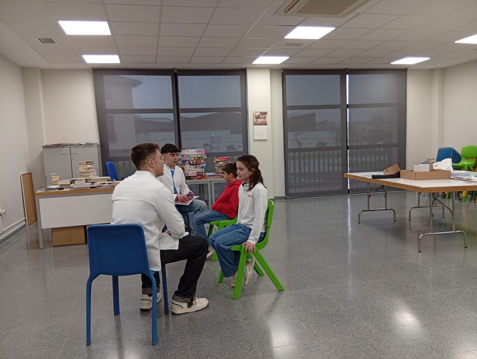 Jornada de prevención visual de AudioVisión Academy en el Colegio La Florida